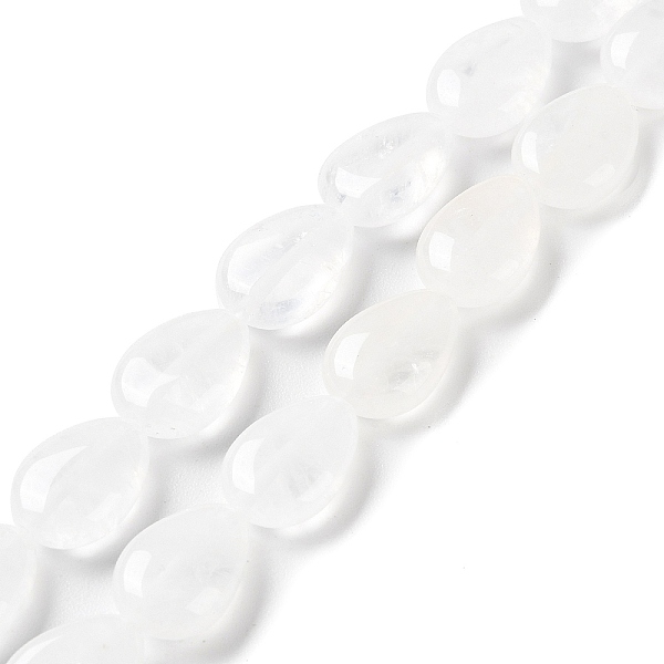 

PandaHall Natural Quartz Crystal Beads Strands, Rock Crystal, Flat Teardrop, 13~14x9.5~10x5~5.5mm, Hole: 1.2mm, about 28pcs/strand, 15.16''...