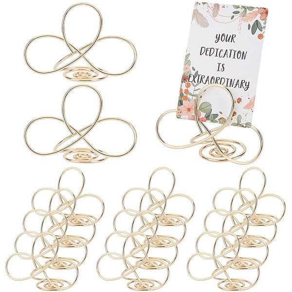 Iron Spiral Place Card Holders