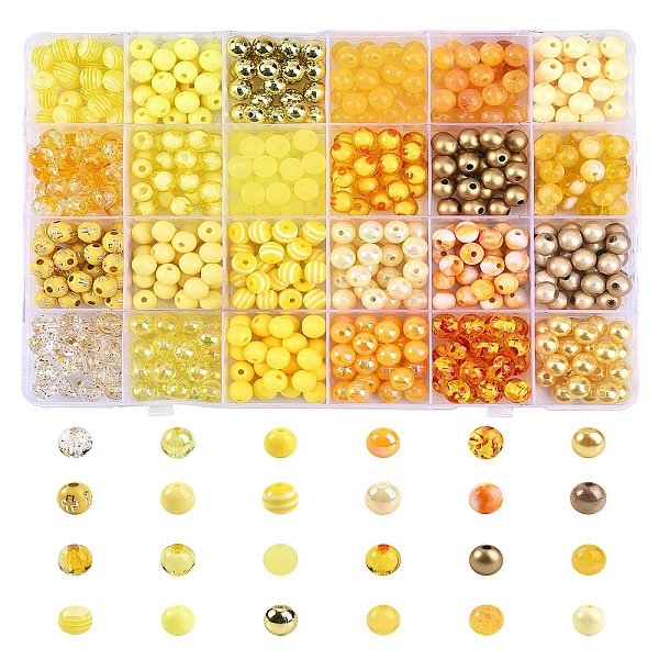 DIY Yellow Series Bracelet Making Kits