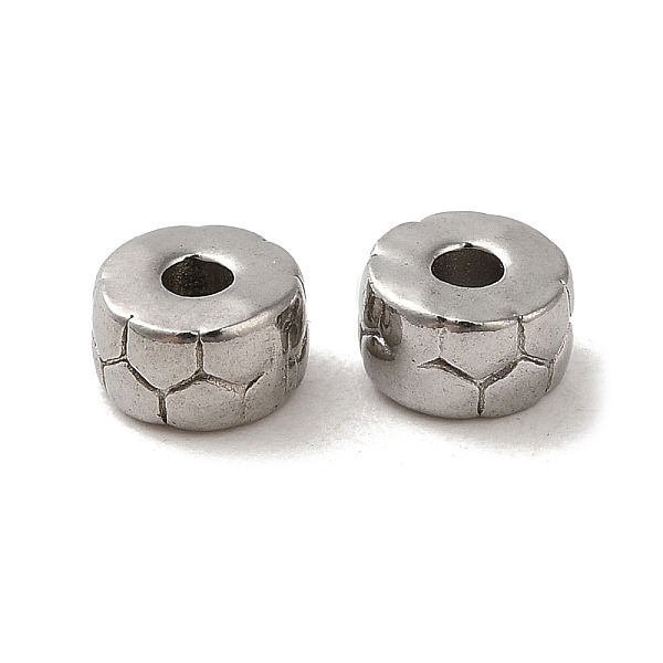 

PandaHall 304 Stainless Steel Beads, Column, Stainless Steel Color, 5x3mm, Hole: 1.5mm 304 Stainless Steel Column