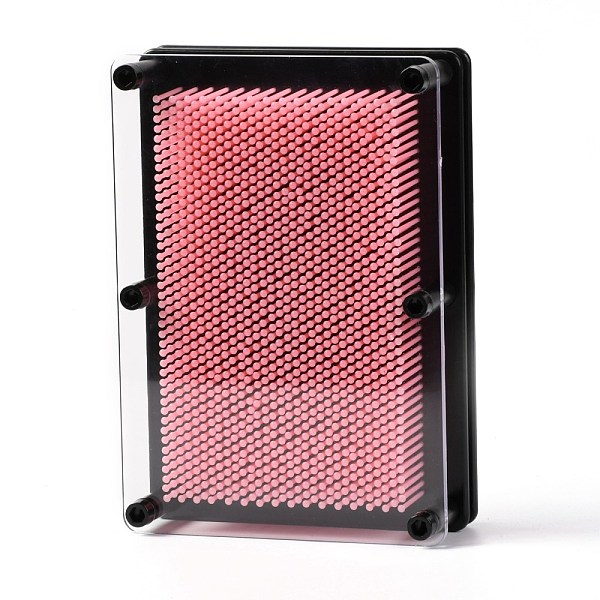 

PandaHall 3D Pin Art Toy, Unique Plastic Pin Art Board for Kids, Inspire Imagination & Challenge Sense, Pink, 177x125x55mm Plastic Rectangle...