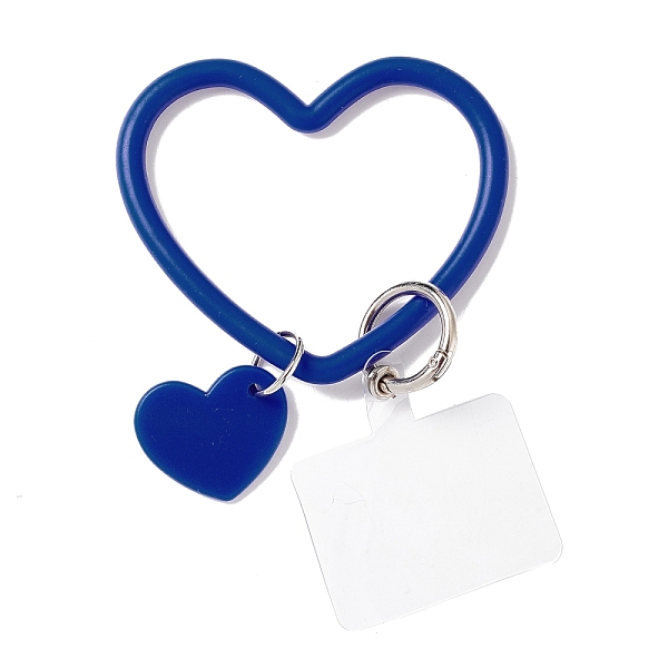 Силиконовый ремешок для телефона с петлей в форме сердца