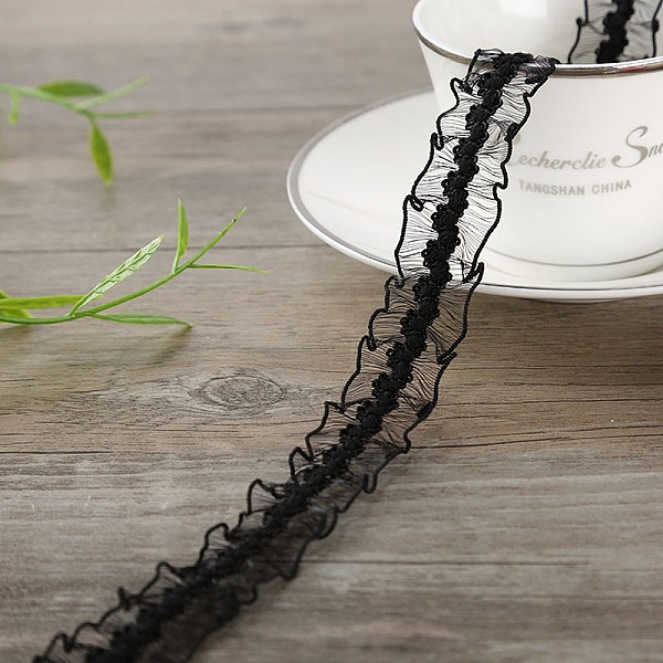 40M Elastic Lace Tr… - image