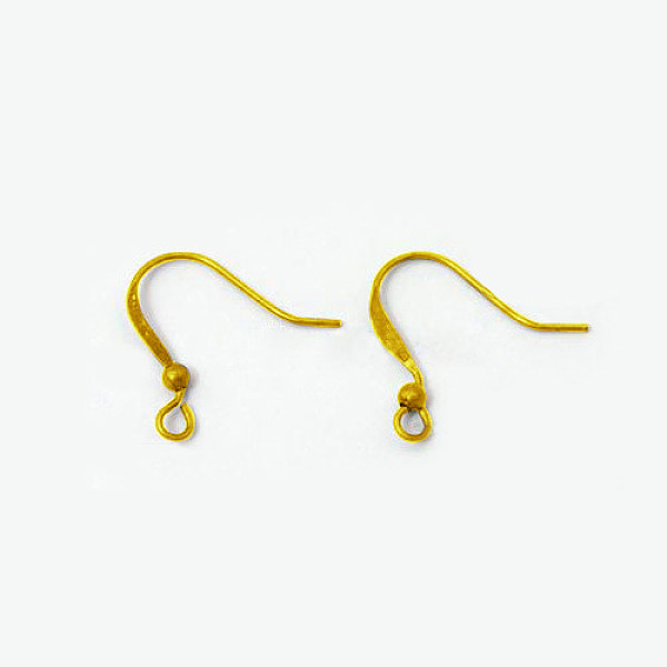 Brass French Earrin… - image