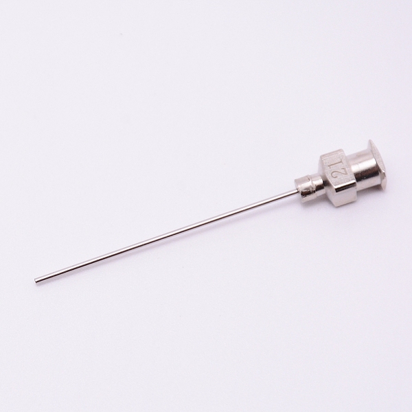 

PandaHall Stianless Steel Dispensing Needles, Stainless Steel Color, 50x6x6mm, Pin: 0.8mm, Hole: 0.5mm and 4mm Stainless Steel