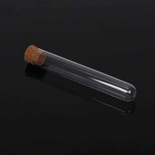 Empty Plastic Test Tubes