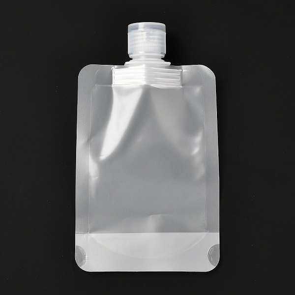 

PandaHall PET Plastic Travel Bags, Matte Style Empty Refillable Bags, Rectangle with Caps, for Cosmetics, Clear, 15.5cm, Capacity: 100ml...