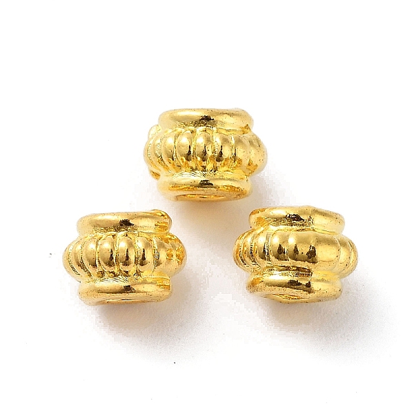 

PandaHall Tibetan Style Alloy Beads, Cadmium Free & Lead Free, Lantern, Antique Golden, 7x5mm, Hole: 2.5mm, about 1754pcs/1000g Alloy...
