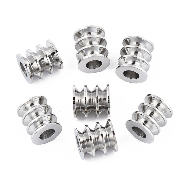 316 Surgical Stainless Steel European Beads