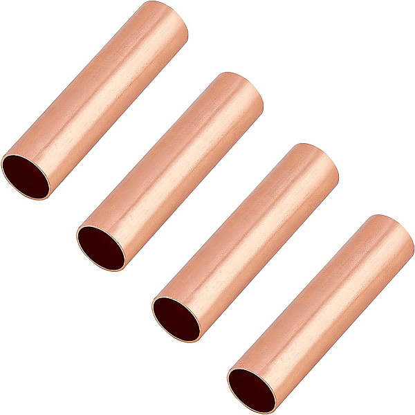 

PandaHall Custom Copper Tube, Red Copper, 101.5x24x1mm, Hole: 22mm Brass Tube