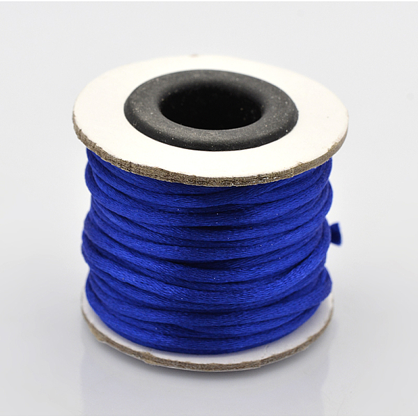 Macrame Rattail Chinese Knot Making Cords Round Nylon Braided String Threads