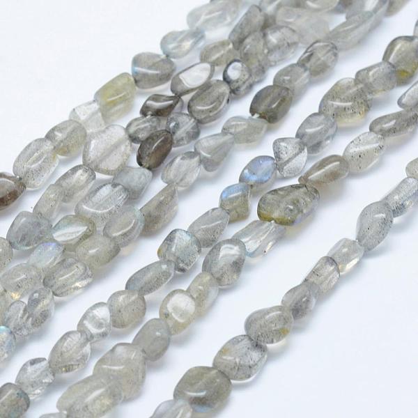 Chapelets De Perles En Labradorite Naturelle