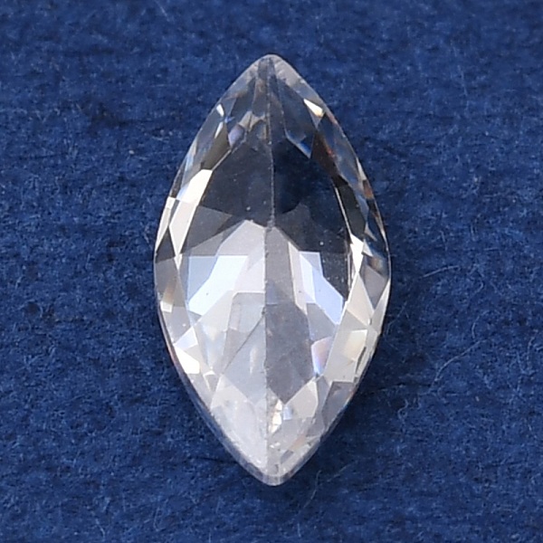 

PandaHall Horse Eye-Shaped Cubic Zirconia Cabochons, Faceted & Point Back, Clear, 5x2.5x1.5mm Cubic Zirconia Horse Eye Clear