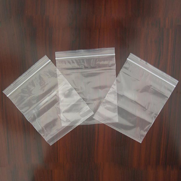 

PandaHall Plastic Zip Lock Bags, Resealable Packaging Bags, Top Seal, Self Seal Bag, Rectangle, Clear, 17x12cm, Unilateral Thickness: 2.3...