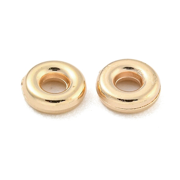 

PandaHall CCB Plastic Beads, Round Ring, Golden, 6x2mm, Hole: 2mm Plastic Ring