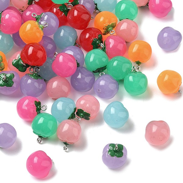 Luminous Transparent Resin Pendants
