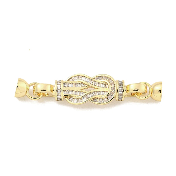 Brass Micro Pave Cl… - image