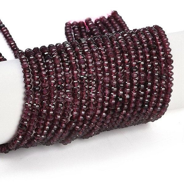 Natural Garnet Bead… - image