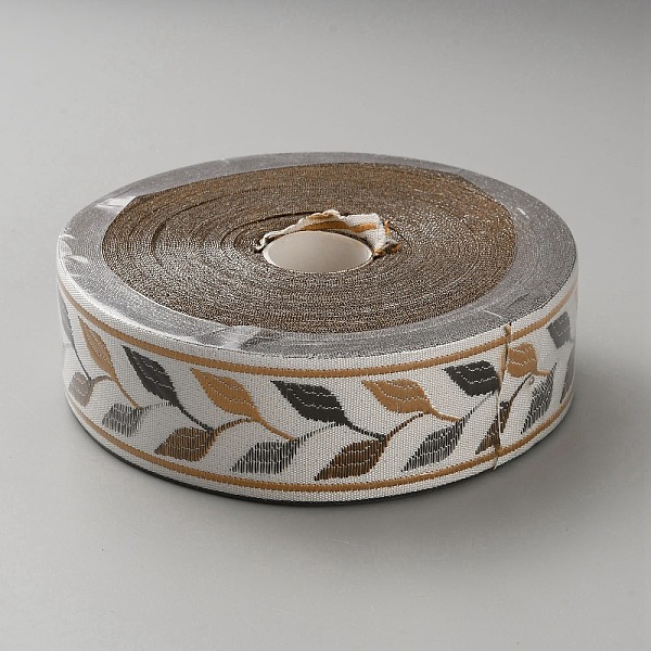 Leaf Pattern Polyester Ribbons