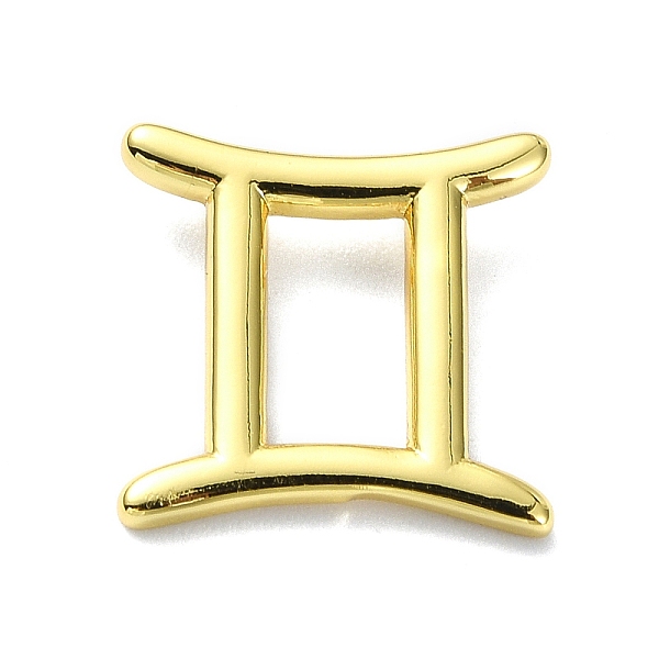 

PandaHall Rack Plating Brass Pendants, Long-Lasting Plated, Lead Free & Cadmium Free, 12 Constellations, Gemini, 14.5x15x3.5mm, Hole: 1.2mm...