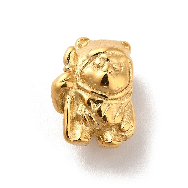

PandaHall Ion Plating(IP) 304 Stainless Steel European Beads, Large Hole Beads, Old Man, Golden, 13x10x8mm, Hole: 4x4.5mm 304 Stainless...