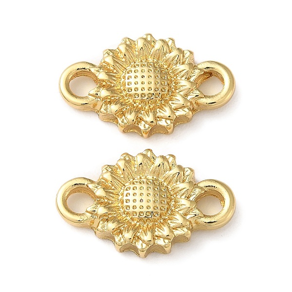 

PandaHall Rack Plating Brass Connector Charms, Long-Lasting Plated, Lead Free & Cadmium Free, Flower Links, Real 18K Gold Plated...