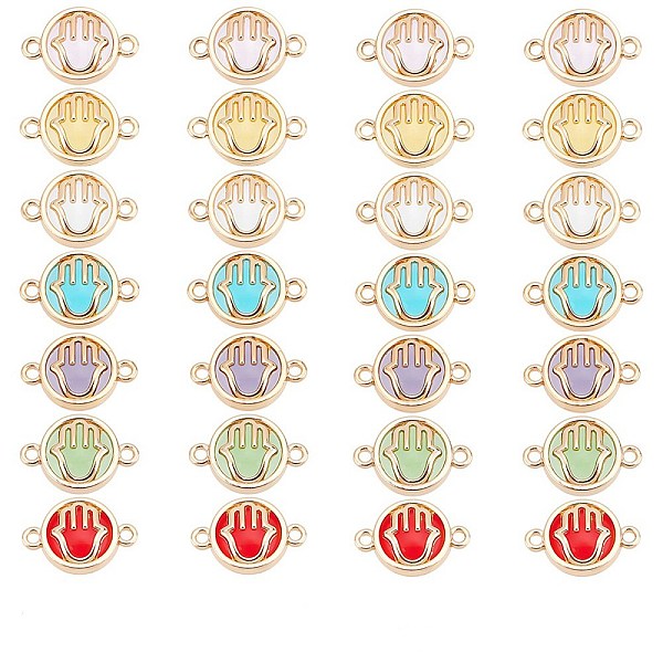32Pcs 7 Colors Glas… - image