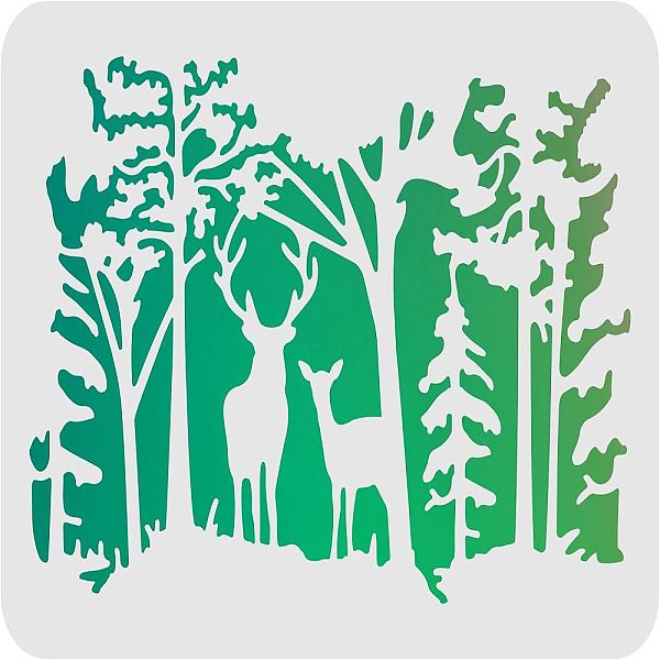 

PandaHall Large Plastic Reusable Drawing Painting Stencils Templates, for Painting on Scrapbook Fabric Tiles Floor Furniture Wood, Rectangle...