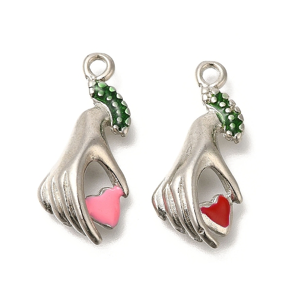 Brass Enamel Pendan… - image