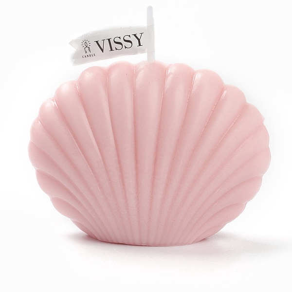 

PandaHall Shell Shaped Aromatherapy Smokeless Candles, with Box, for Wedding, Party, Votives, Oil Burners and Christmas Decorations, Pink...