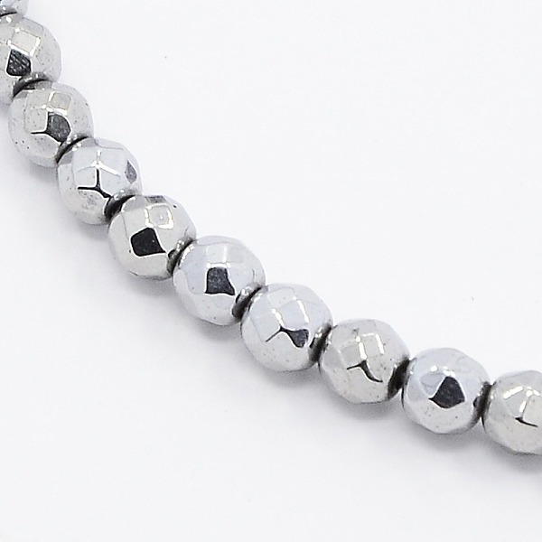 

PandaHall Grade A Electroplate Magnetic Synthetic Hematite Round Beads Strands, Silver Plated, 3x3mm, Hole: 1mm, about 128pcs/strand, 15.7...