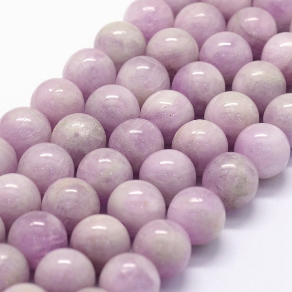 

PandaHall Natural Kunzite Beads Strands, Spodumene Beads, Grade AAA, Round, 10mm, Hole: 1mm, about 37pcs/strand, 15.5 inch Kunzite Round