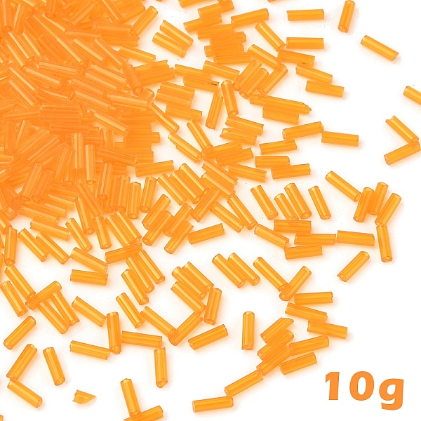 10 g de cuentas de vidrio tipo corneta