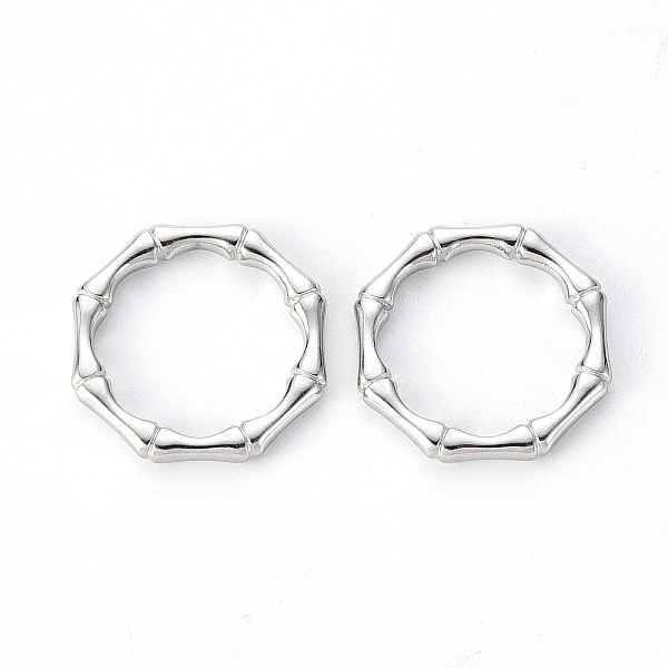 

PandaHall 304 Stainless Steel Linking Rings, Octagon Ring, Stainless Steel Color, 20.5x19.5x2.5mm, Inner Diameter: 15mm 304 Stainless Steel...