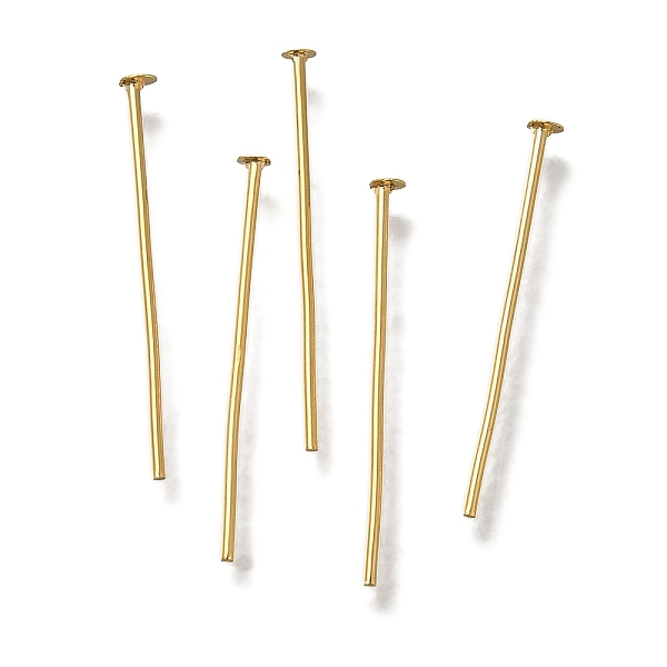 Brass Flat Head Pins - image