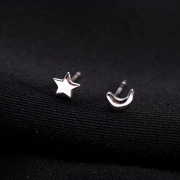 

PandaHall Alloy Earrings for Women, Star, 10mm Alloy Star