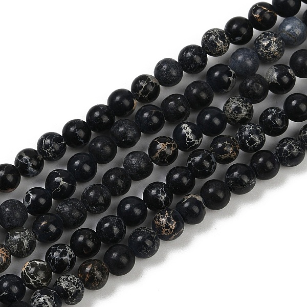 Dyed Natural RegaliteImperial JasperSea Sediment Jasper Beads Strands