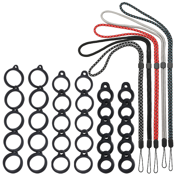 5Pcs 5 Colors Polye… - image