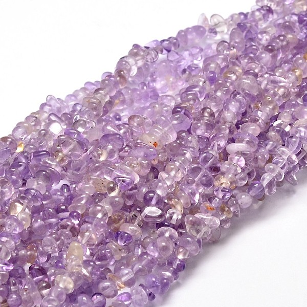 

PandaHall Natural Ametrine Chip Beads Strands, 4~15x5~8mm, Hole: 1mm, about 31.5 inch Ametrine Chip