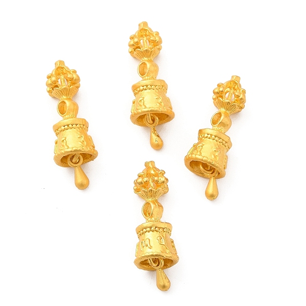 

PandaHall Alloy Pendant, Lead Free & Cadmium Free, Matte Glod Color, Matte Gold Color, 25x8x8mm, Hole: 1.6x2.2mm Alloy