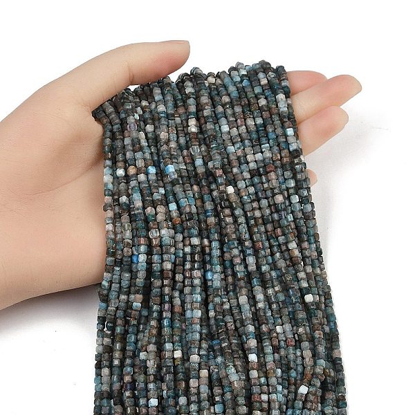 Natural Blue Apatite Beads Strands