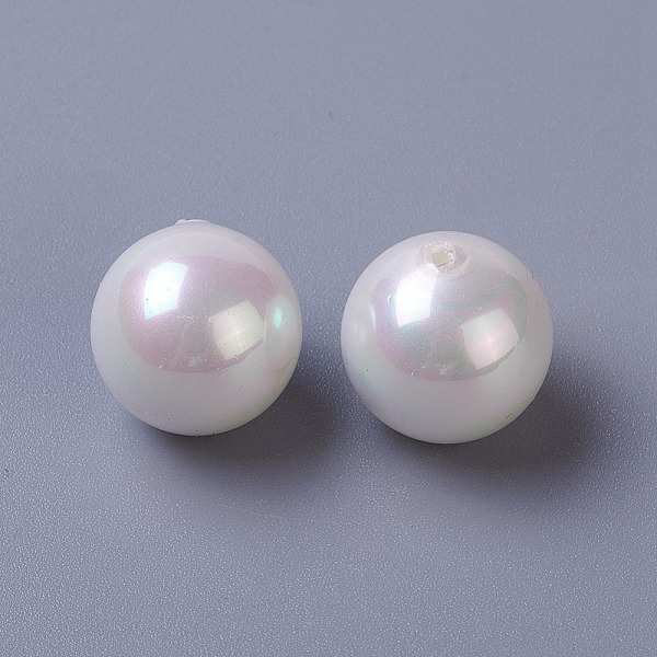 Perles De Coquille Semi-percée