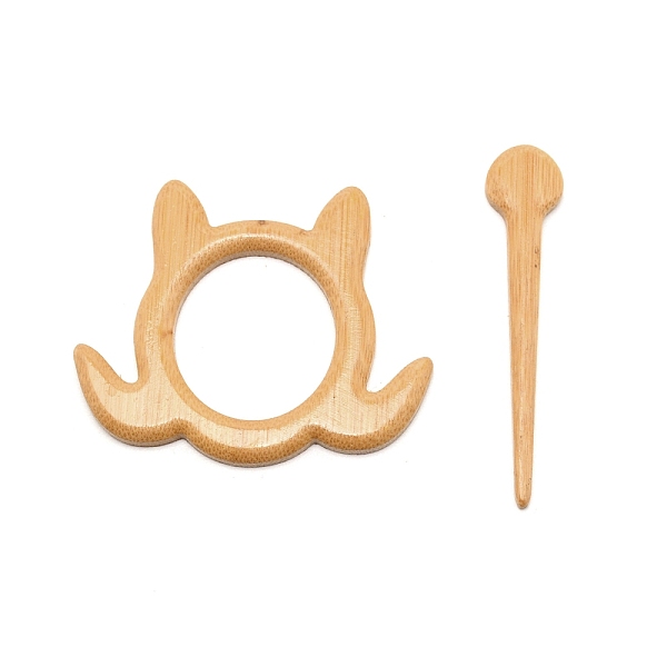 

PandaHall Turtle Wooden Shawl Pin, Scarf Clips, Wheat, 56x66x4.5mm, Pin: 70.5x14.5x4.5mm Wood Orange
