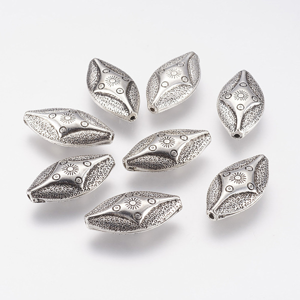 

PandaHall CCB Plastic Beads, Horse Eye, Antique Silver, 28x14.5~15x7.5~8mm, Hole: 1~1.5mm Plastic Horse Eye