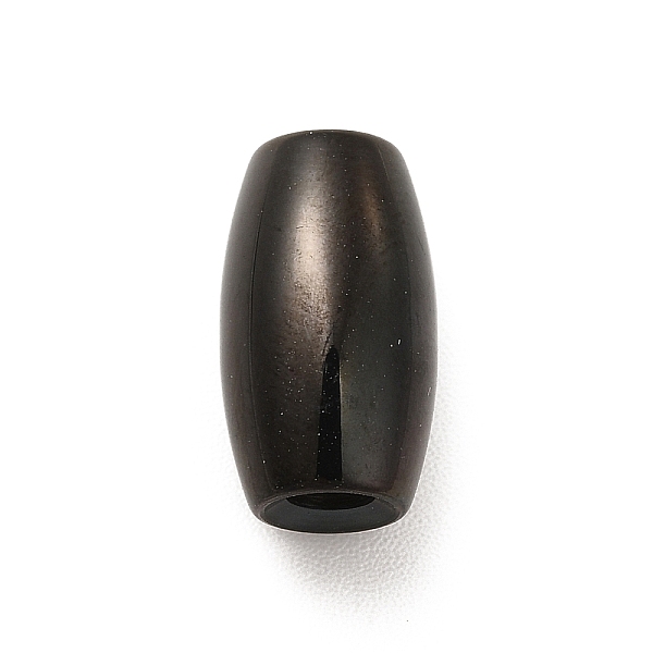 

PandaHall 304 Stainless Steel Beads, Rice, Electrophoresis Black, 12.5x7.5mm, Hole: 2.5mm 304 Stainless Steel Rice