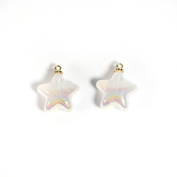 10Pcs Uv Plated Iri… - image