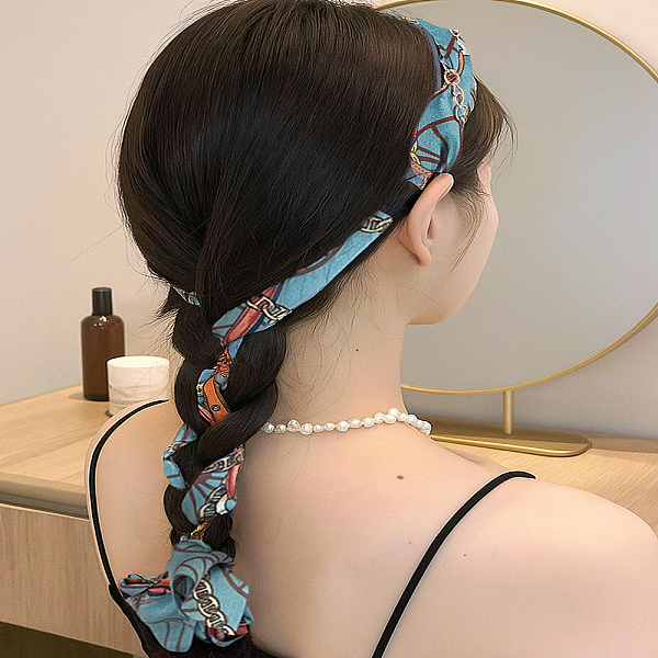 ポリエステル鉄樹脂ヘアバンド1個