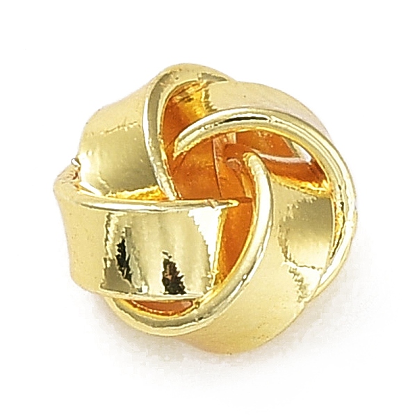 

PandaHall Rack Plating Brass Beads, Long-Lasting Plated, Cadmium Free & Lead Free, Twisted Flower Roll Shape, Real 18K Gold Plated, 6x6x4mm...
