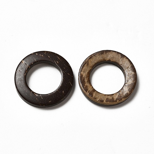 

PandaHall Coconut Linking Rings, Ring, Coconut Brown, 25x3.5mm Coconut Ring