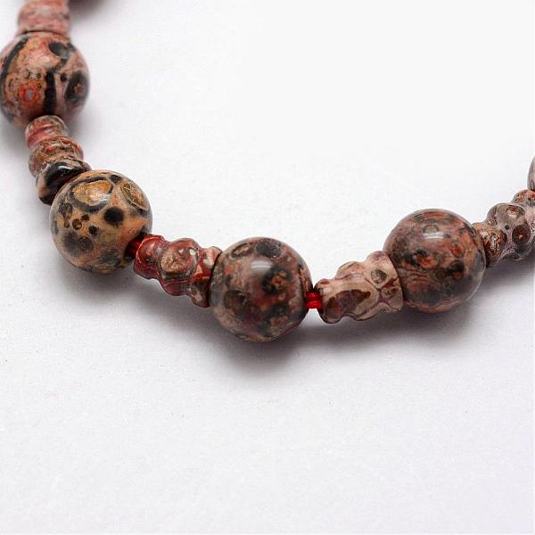 

PandaHall Natural Brecciated Jasper 3-Hole Guru Bead Strands, for Buddhist Jewelry Making, T-Drilled Beads, 16.5~18mm, Hole: 2~3mm, 2pcs/set...